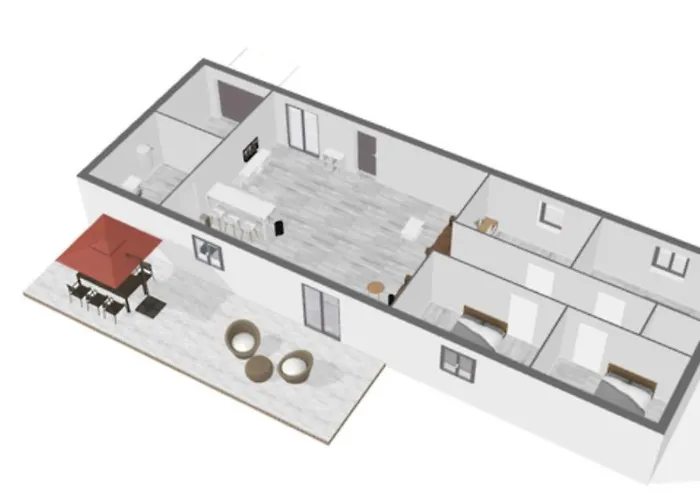 Caporizon -villa Pommier-6 Personnes-terrasse-jardin * Périgueux